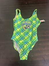 VTG Disney MICKEY MOUSE Women s One Piece Swimsuit Mickey Unlimited Size 9/10