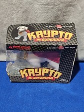 Krypto The Super Dog DC Direct Rare Boxed Soft Toys Superman Plush Dog 2001