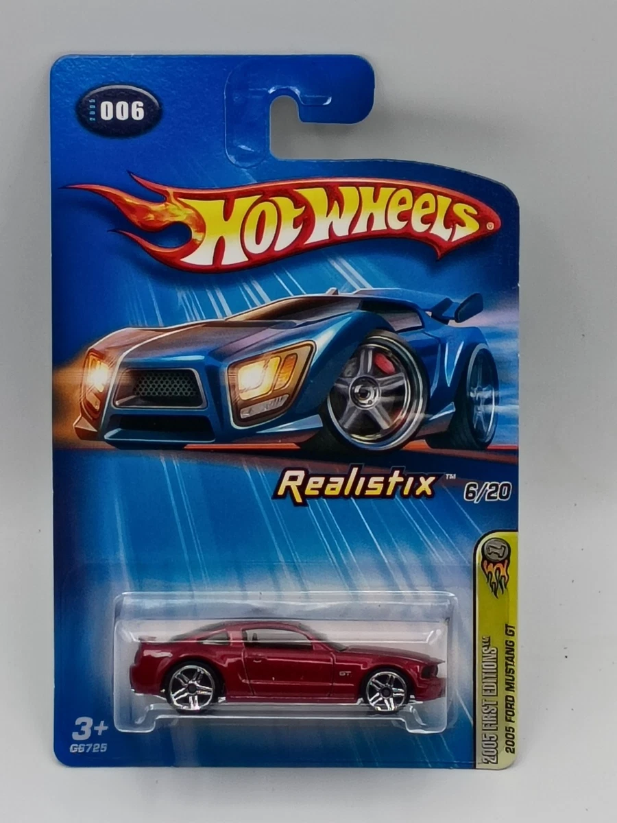 Hot Wheels 40周年 フォード マスタング GT (シルバー＆レッド) Hot Wheels Ford Mustang GT Hot Wheels First Editions Contemporary