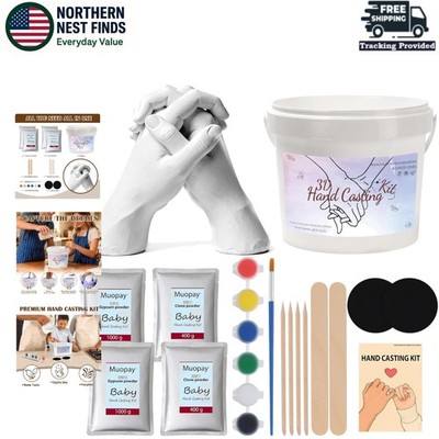Hand Casting Kit   the  Hand Mold Kit for Couples   Anniversary Couples