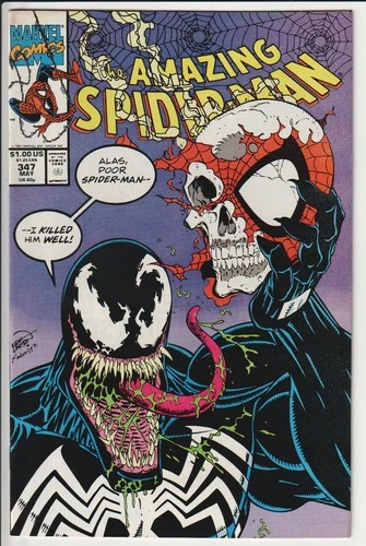 Amazing Spider-Man #347 Venom Appearance 1991 VF 8.0