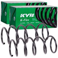 2X KYB K-FLEX Fahrwerksfedern Vorne Passend FÜR Links+Rechts
