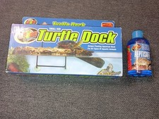 Zoo Med Floating Turtle Dock Smal /and reptile water conditioner