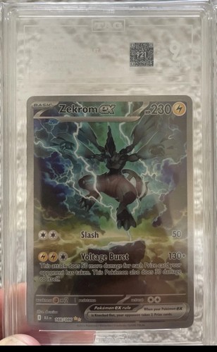 Zekrom ex graded TAG 9 for sale on eBay
