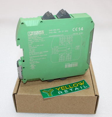 PHOENIX CONTACT RAD-DI4-IFS I/O EXTENSION MODULE 2901535