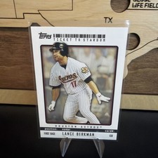 🔥2009 Topps Baseball Ticket to Stardom #159 Lance Berkman Houston Astros⚾️🔥