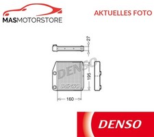 WÄRMETAUSCHER INNENRAUMHEIZUNG DENSO DRR09075 P FÜR FIAT GRANDE PUNTO