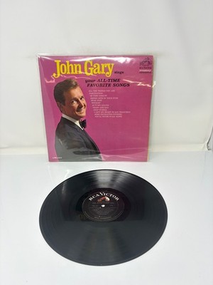 John Gary   Sings Your All-Time Favorite Songs LP Record 1961 RCA Victor Pop 33 