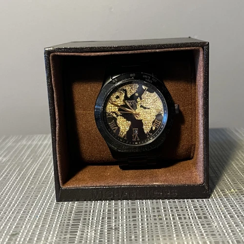 Orologio Michael Kors Uomo Layton Nero MK6091 Acciaio Inox Mondo