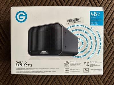 SanDisk Professional G Raid Project 2 48TB Space Gray Hard Drive！