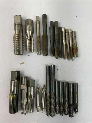 Melin, Morse, Keo, HW Co. Osg, Sgs Hss , Taps And Drill Bits Lot