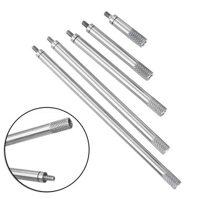 5pcs/Set for DIAL Digital Indicator Extension Stem Rod M2.5 20 40 60 80 100mm