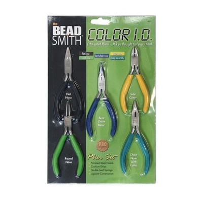 BeadSmith  Wirtschaft Color I.D. 5 Stück Zange Set Werkzeug* Schmuck Herstellung