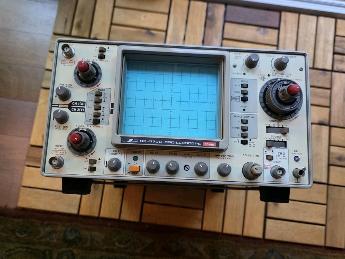 IWATSU Oscilloscope SS 5706 30 MHz S&h for sale online | eBay