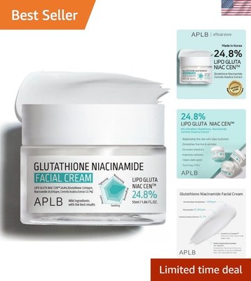 Glutathione Niacinamide Facial Cream - 24.8% Hydration & Brightening 55ml