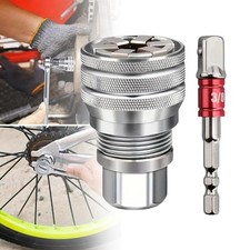 2PCS Adjustable Socket Wrench Set 3/8" Drive Socket Adapter Universal Tool