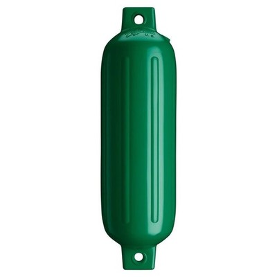 Polyform G-3 Forest Green Marine Ribbed Fender 5.5'' Diam x 19'' Tall 73-030-171