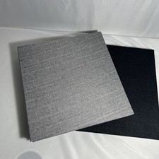 Set Of 2 Photo Album Books 10.5 X 11 Holds 40 Photos Total 20 Pages Each