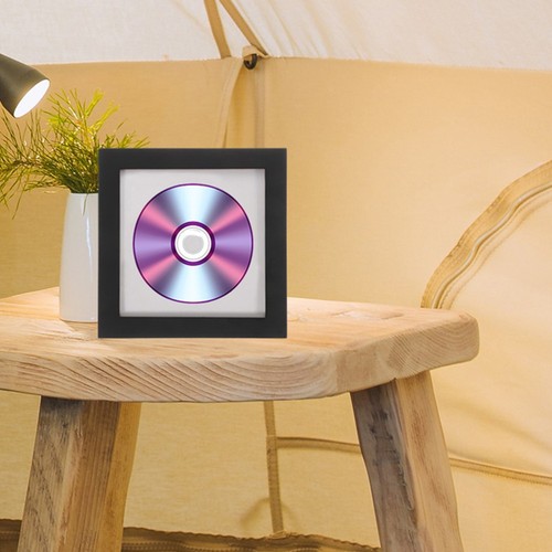 CD Frame Package Rack Shadow Box Frames Desktop Record Picture Display - Picture 7 of 12