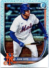 2025 Bowman #22 Juan Soto Chrome Mojo Refractor