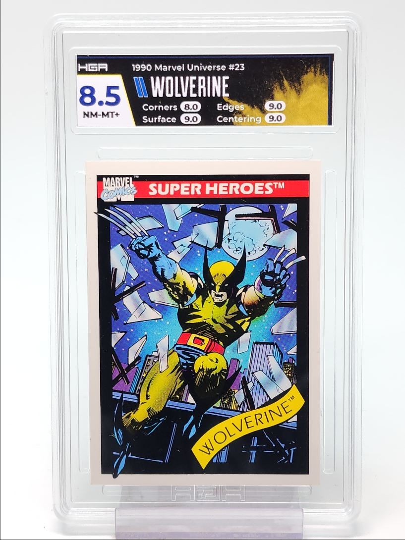 WOLVERINE 1990 MARVEL UNIVERSE COMICS SUPER HEROES #23 Q4941