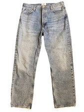 Agolde 90s Pinch High Rise Straight Jeans 31 Classic Wash