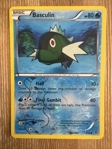 Basculin 24/98 Reverse Holo Pokemon TCG Common BW Emerging Powers VLP