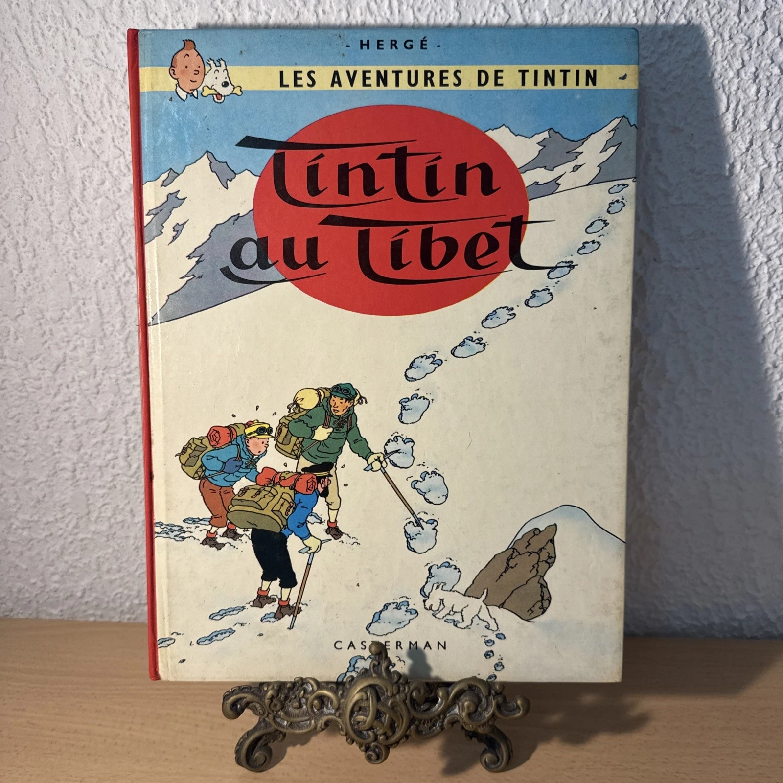 BD Les Aventures De Tintin , Tintin Au Tibet Hergé Casterman 1960