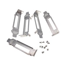 5pcs Low Short Bracket for Dell H810 LSI 9280-8E 9200-8E HP 422 Ext SFF-8088 New