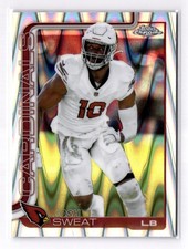 JOSH SWEAT 2025 Topps Chrome RayWave Refractor #10