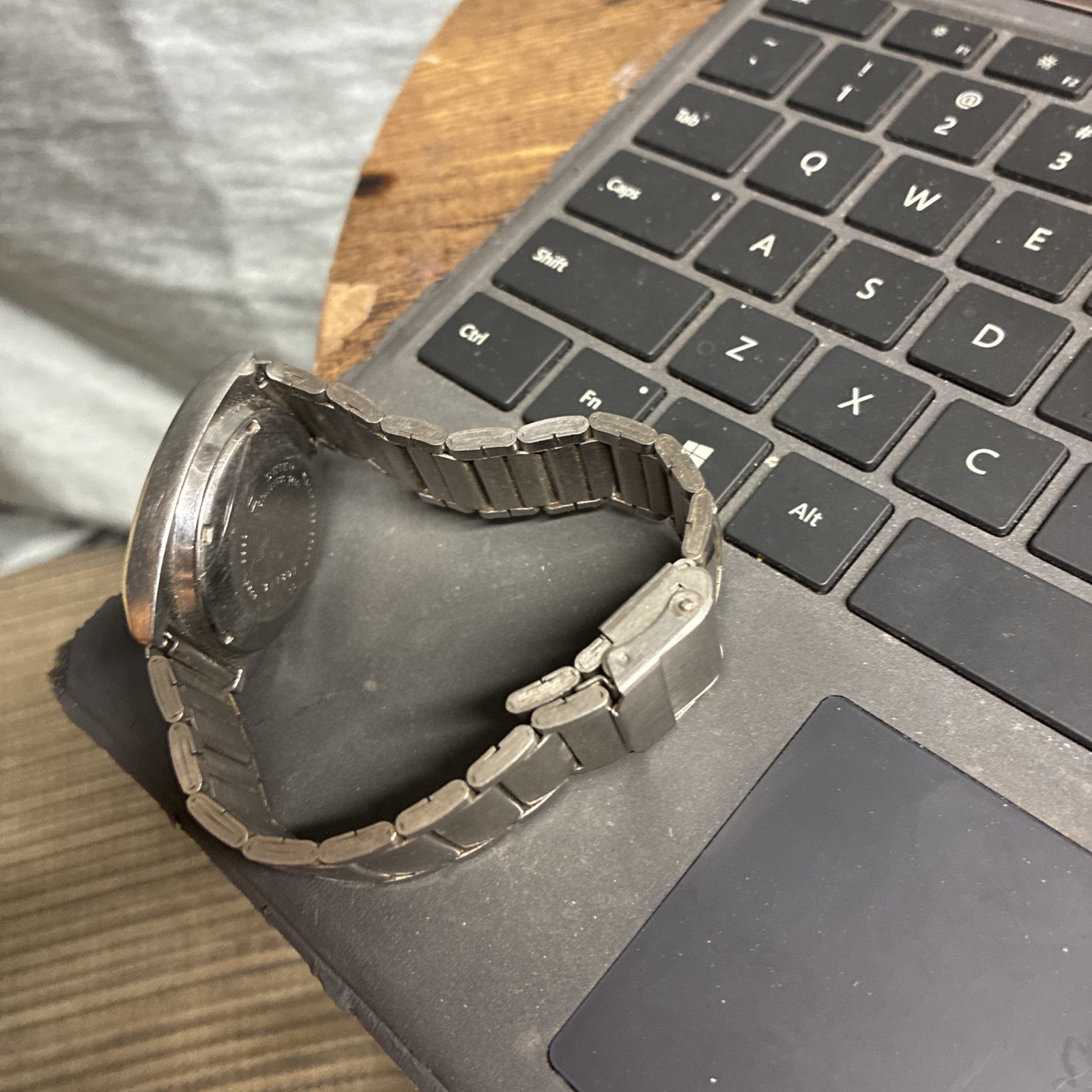 Seiko 5 Automatic Silver Dial Square Stainless St… - image 2