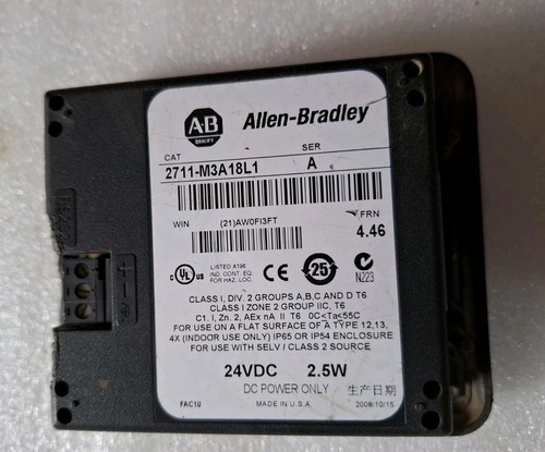 ALLEN BRADLEY 2711-M3A18L1 PANELVIEW 300 MICRO 24VDC SER.A FREE EXPEDITED SHIP. - Picture 2 of 12