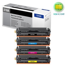 4 Pack 210A W2100A Tone Compatible for HP 4201 4201dw MFP 4301 4301fdw With Chip