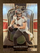 2025 Panini Select Football Baker Mayfield Buccaneers Premier Level #137