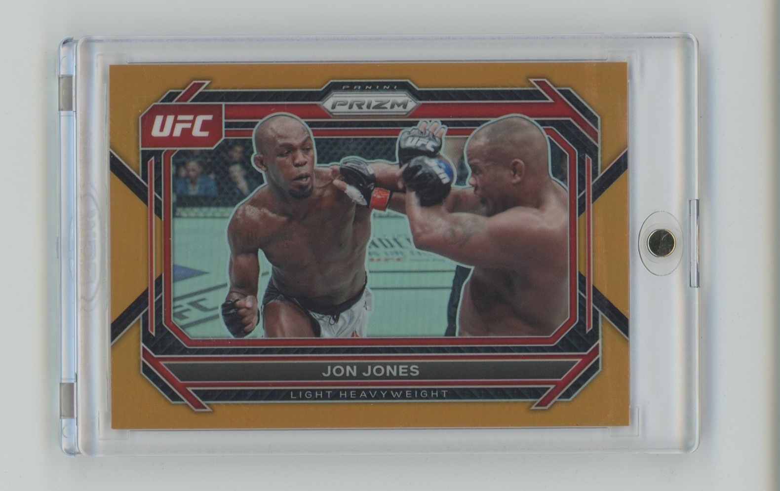 2023 Panini Prizm UFC - Jon Jones #74 Orange Prizm /99