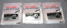 3 Magnetic Key Case Holder Sticks To Car Hide A Spare Key Storage Safe Hideakey