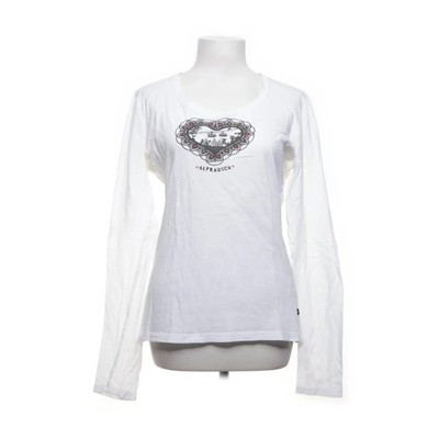 Alprausch, Langarmshirt, Größe: L, Weiß, Baumwolle, Print, Damen #Pel