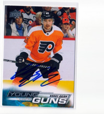 BOBBY BRINK autographed '22/23 PHILADELPHIA FLYERS 