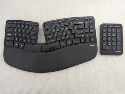 Microsoft Sculpt Ergonomic Keyboard & Keypad 1559 Surface Edition No USB Dongle