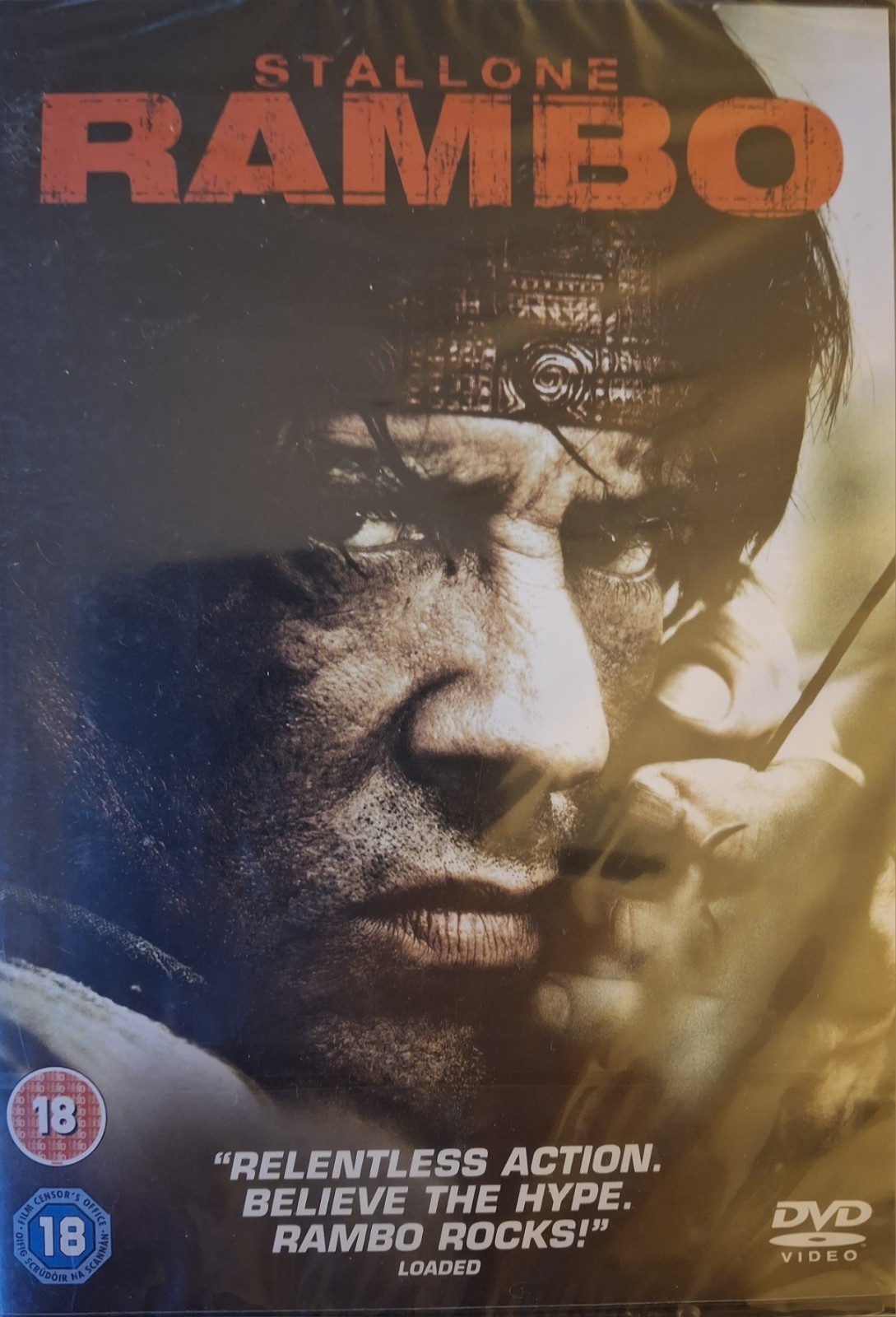 Rambo DVD Sylvester Stallone Certificate 18 Brand new sealed