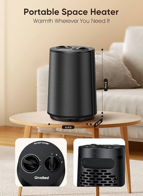 #ad GiveBest 1500W Portable Electric Space Heater $40.00