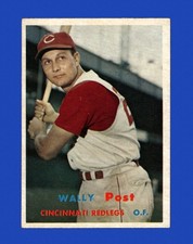 1957 Topps Set-Break #157 Wally Post EX-EXMINT *GMCARDS*