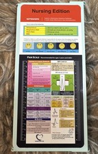 Nursing Edition Clipboard Folding Pocket Size Foldable Nursing References Mint