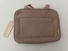 BAGSMART Toiletry Bag Travel Bag with Hanging Hook, Water-resistant Makeup