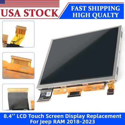 8.4'' LCD Display Touch Screen TDO-XGA084 Uconnect 4C For Jeep Challenger 2018-23