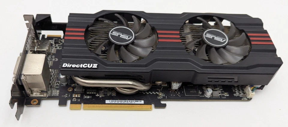ASUS Radeon HD 7870 DirectCU II 2GB GDDR5 PCI-E Graphics Card (HD7870-DC2-2GD5) - Image 4 of 4