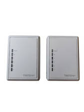 Lot Of 2 TRENDnet TPL-4052E Powerline