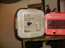 Bluzen Massage Gun Mini Percussion Massager w/ Case Max Strength White Sealed