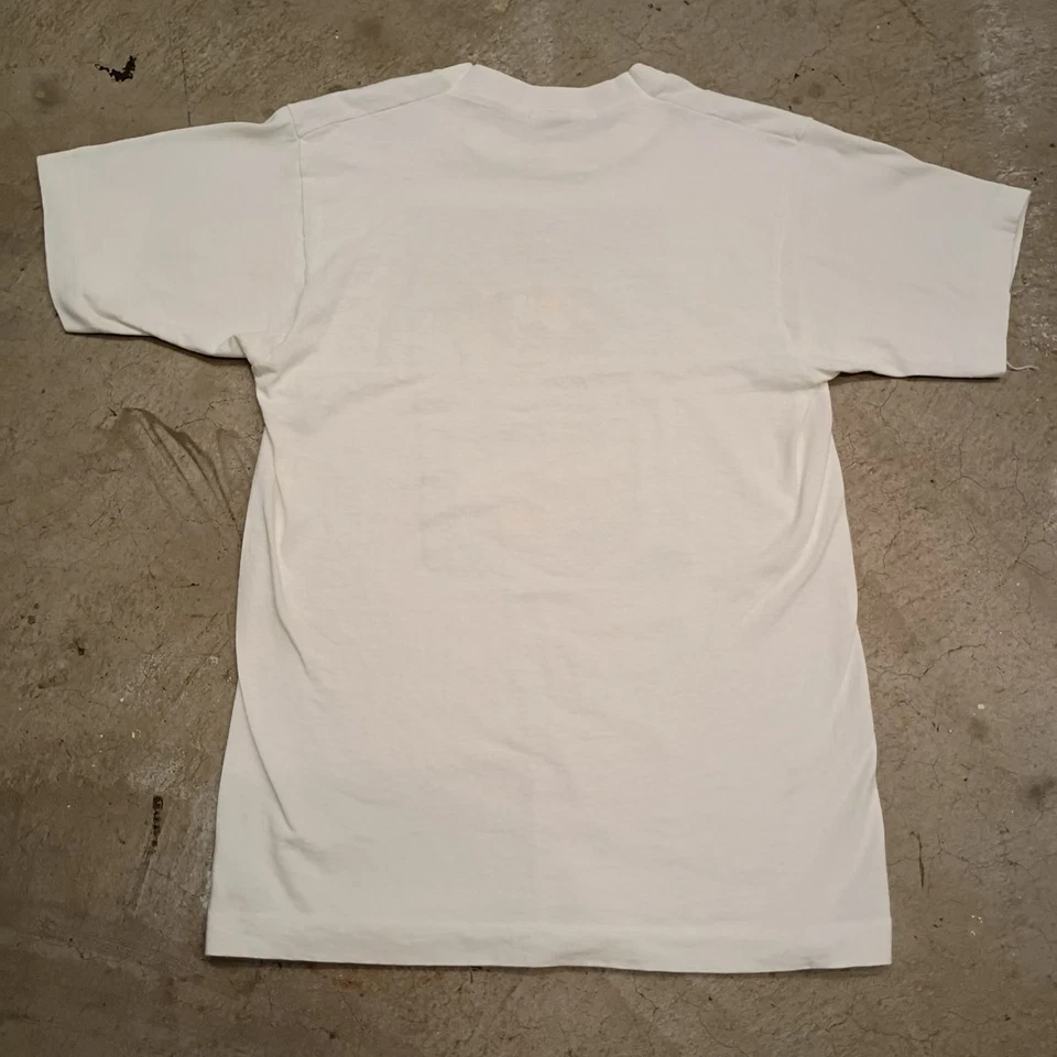 👾Camiseta blanca gráfica Brain on Drugs años 90 vintage para hombre talla mediana 16,5x26 Foto 4 de 4