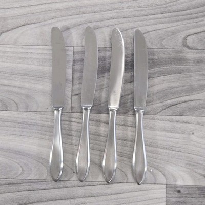 4 WMF Cromargan SHADOWPOINT Stainless (9 1/8'') Knives (Germany) Modern Hollow